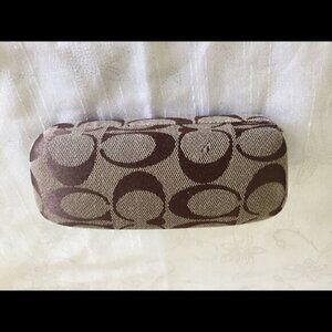 COACH monogram sunglass case Hard Shell